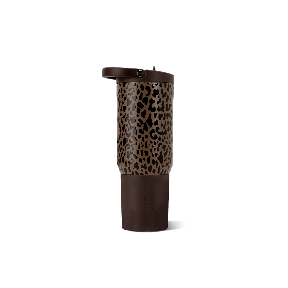 Brown Leopard HydroJug 20 oz Sport Water Bottle
